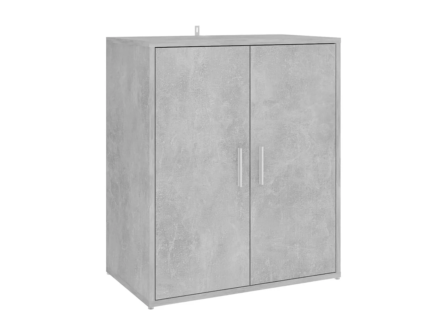 Schuhschrank Schuhregal Betongrau 60x35x70 cm Holzwerkstoff -gkd83912