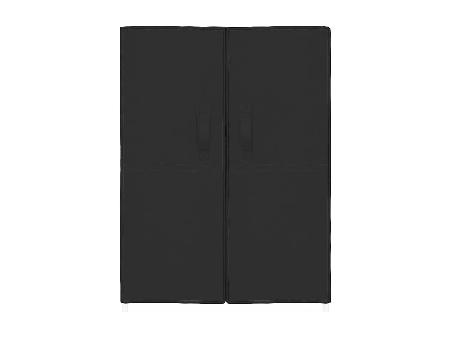 Schuhschrank Schuhregal Schwarz 60x28x90 cm Stoff -gkd21658