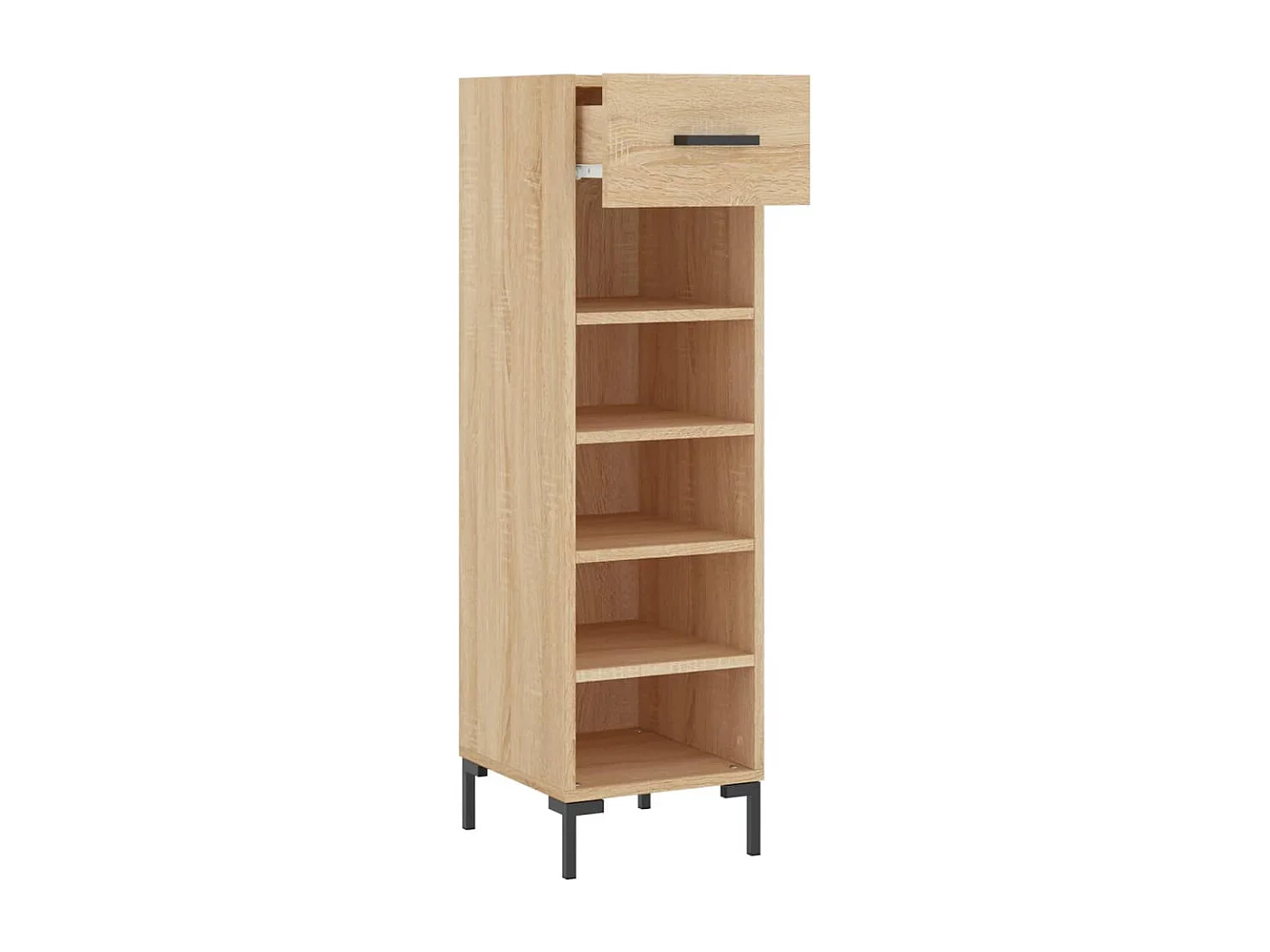 Schuhschrank Schuhregal Sonoma-Eiche 30x35x105 cm Holzwerkstoff -gkd77044