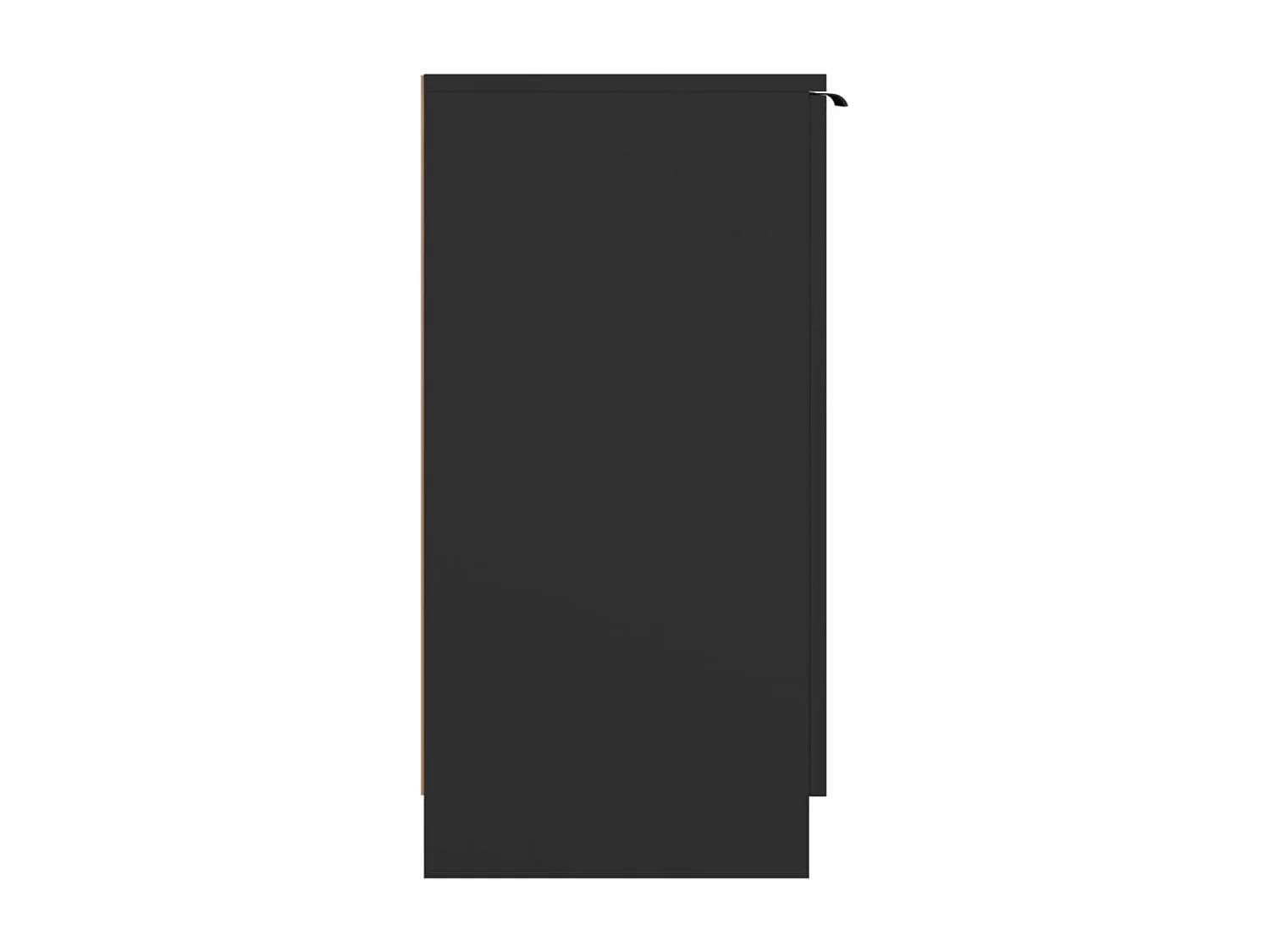 Schuhschrank Schuhregal Schwarz 59x35x70 cm Holzwerkstoff -gkd41830