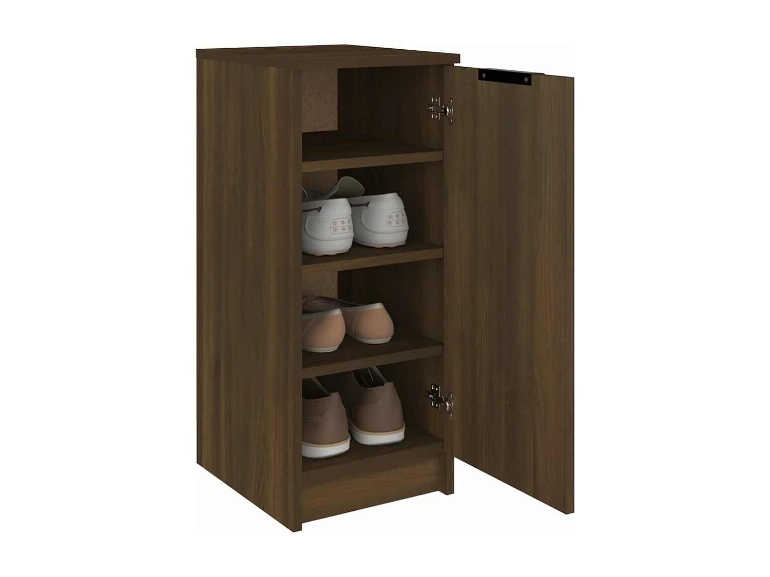 Schuhschrank Schuhregal Braun Eichen-Optik 30x35x70 cm Holzwerkstoff -gkd95834