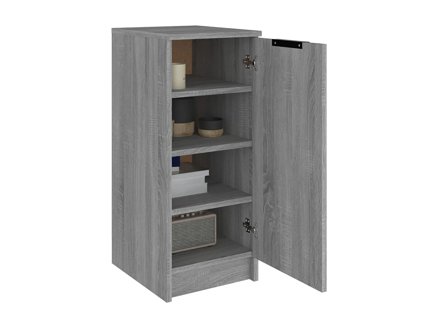 Schuhschrank Schuhregal Grau Sonoma 30x35x70 cm Holzwerkstoff -gkd98942