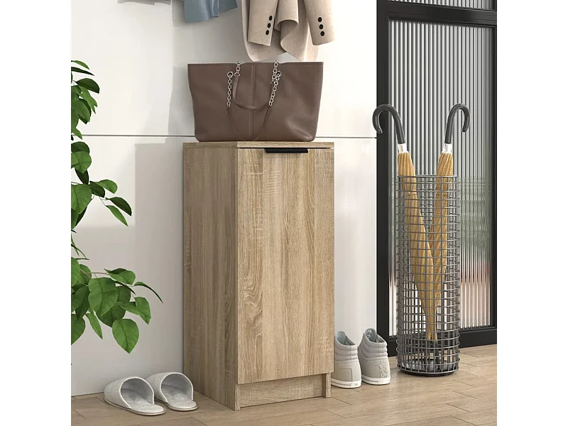 Schuhschrank Schuhregal Sonoma-Eiche 30x35x70 cm Holzwerkstoff -gkd92100
