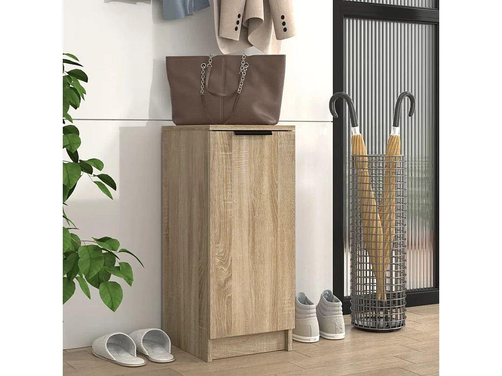 Schuhschrank Schuhregal Sonoma-Eiche 30x35x70 cm Holzwerkstoff -gkd92100