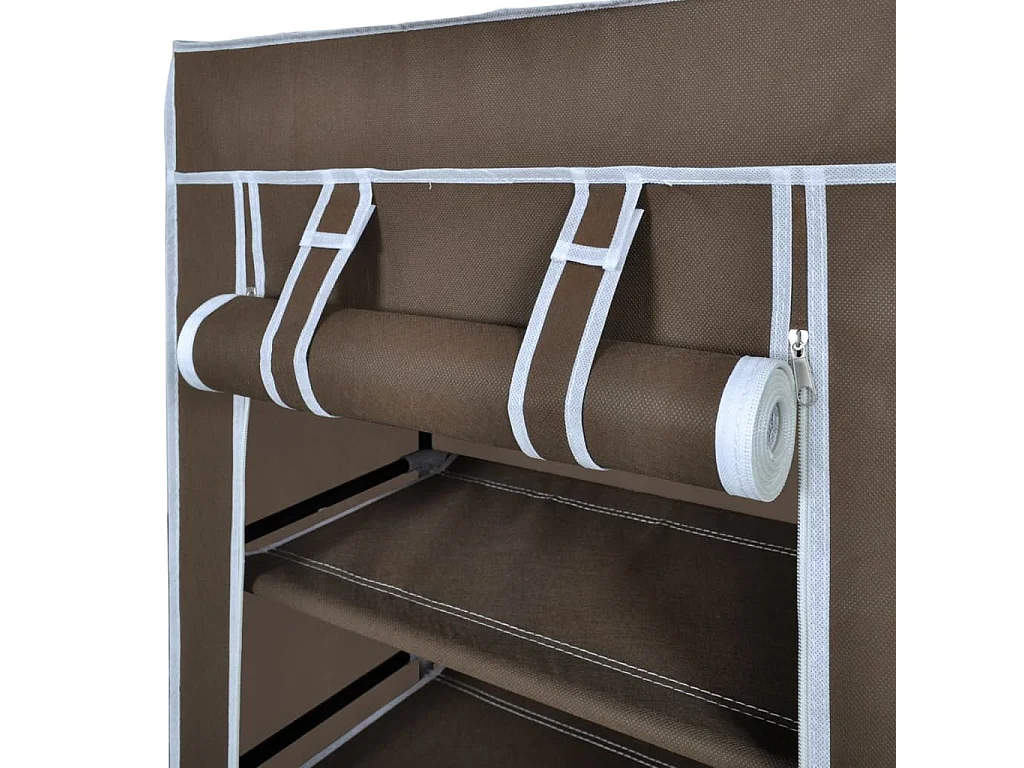 Schuhschrank Schuhablage 5 Schicht 58 x 28 x 106 cm Braun -gkd33749