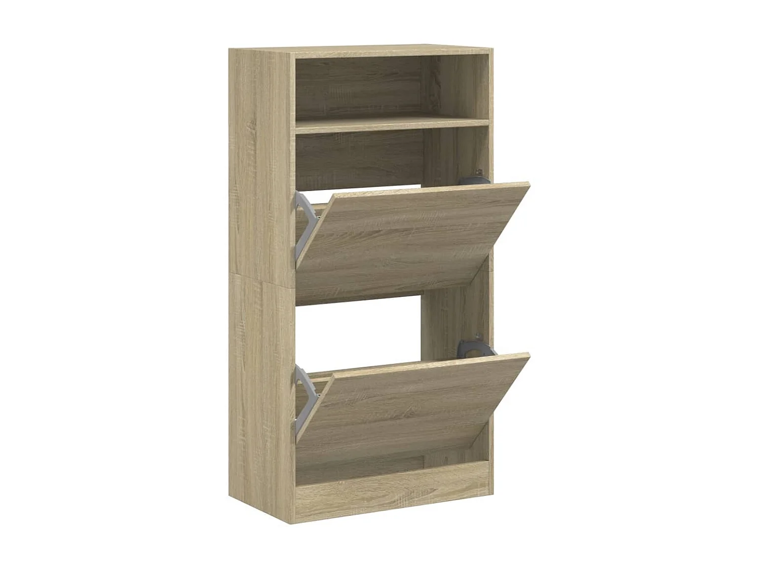 Schuhschrank Schuhregal Sonoma-Eiche 60x34x116 cm Holzwerkstoff -gkd11720