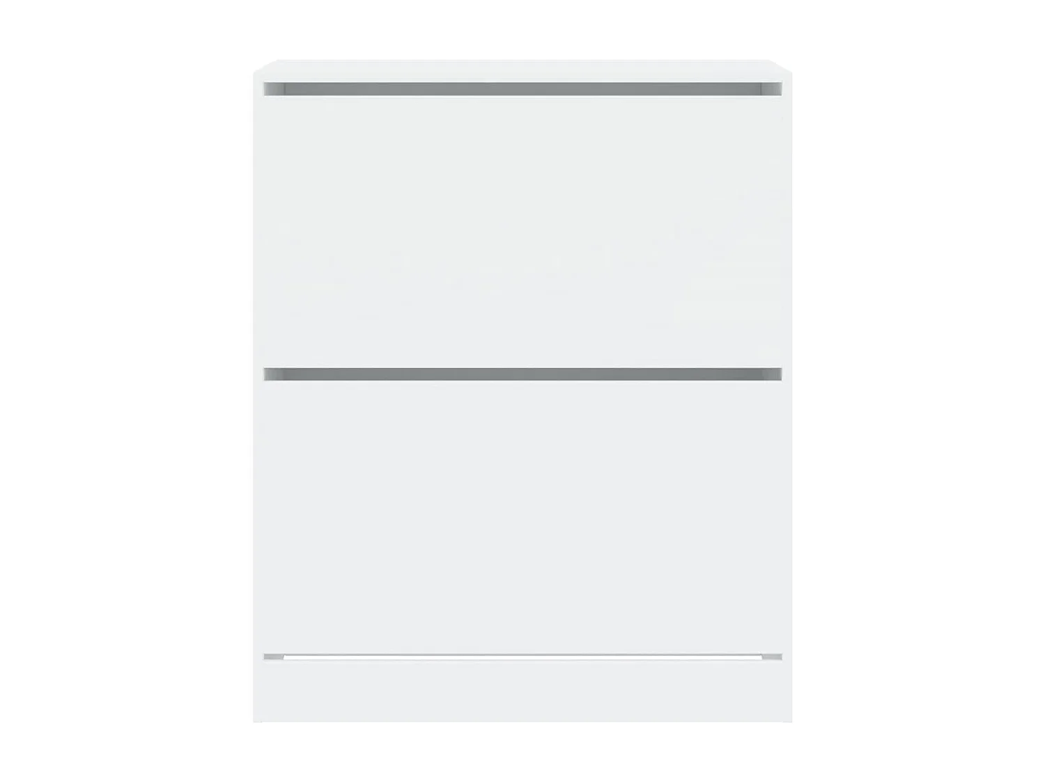 Schuhschrank Schuhregal Weiß 80x34x96,5 cm Holzwerkstoff -gkd24611