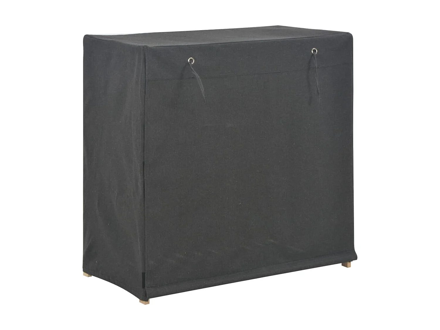 Schuhschrank Schuhregal mit Abdeckung Grau 79 x 40 x 80 cm Stoff -gkd26735