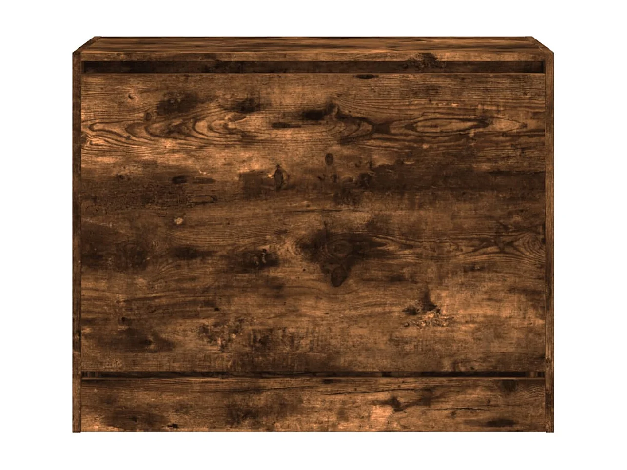 Schuhschrank Schuhregal Räuchereiche 80x34x63 cm Holzwerkstoff -gkd23565