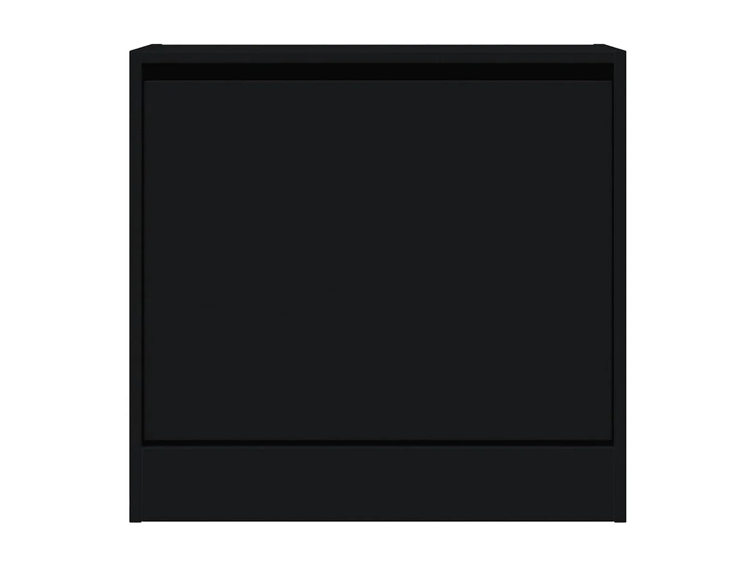 Schuhschrank Schuhregal Schwarz 60x21x57 cm Holzwerkstoff -gkd67939