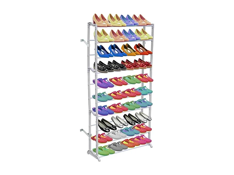 Schuhregal Schuhschrank für 40 Paar Schuhe Schuhschrank 140cm -gkd96990