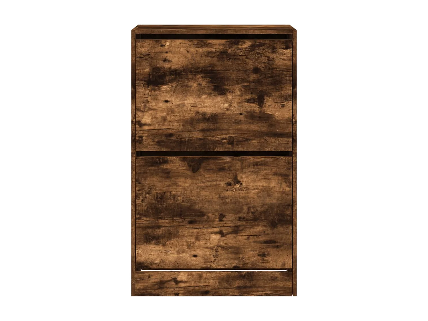 Schuhschrank Schuhregal Räuchereiche 60x34x96,5 cm Holzwerkstoff -gkd40535