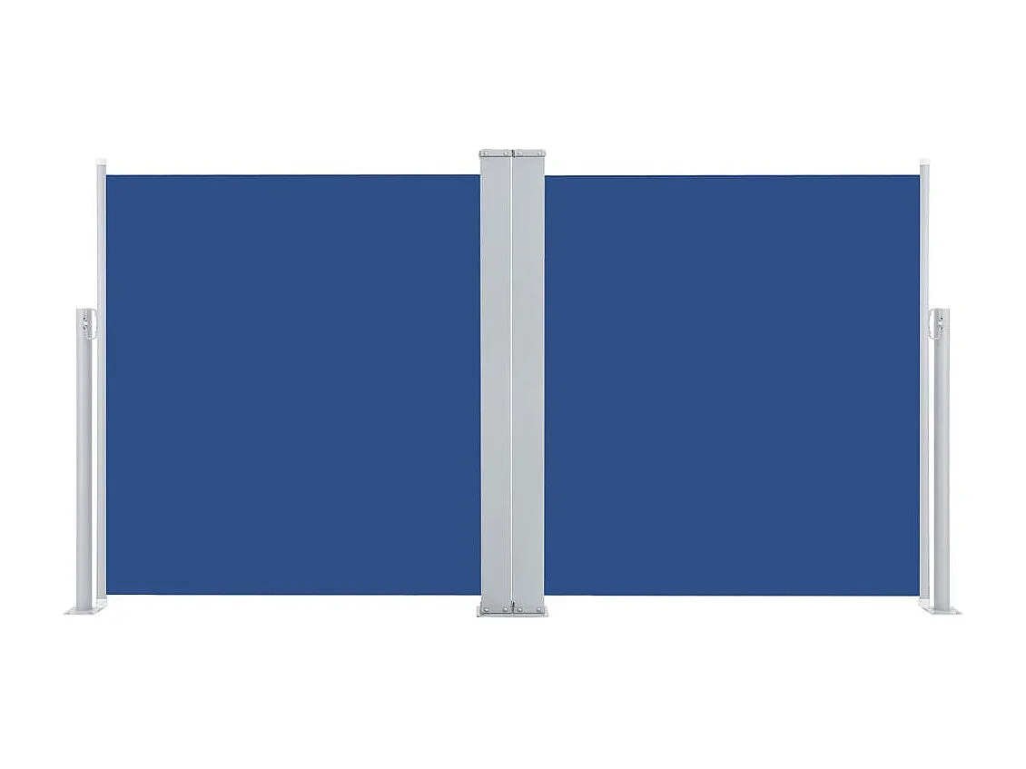 Tenda da Sole Laterale Retrattile Blu 117x600 cm FECD983606