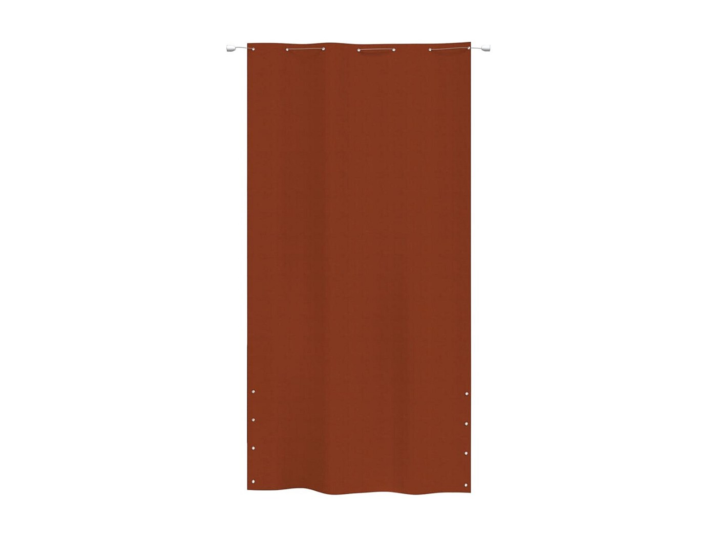 Tenda in filato 2 pz 100 x 250 cm Marrone