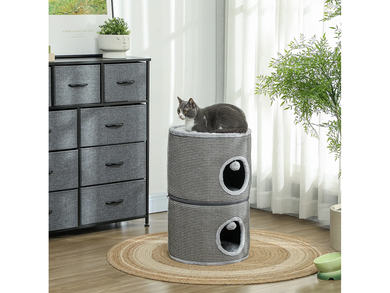 Balancelle de jardin convertible 3 places grand confort inclinaison toit réglable matelas et coussins fournis 2L x 1,25l x 1,7H m métal polyester noir et crème