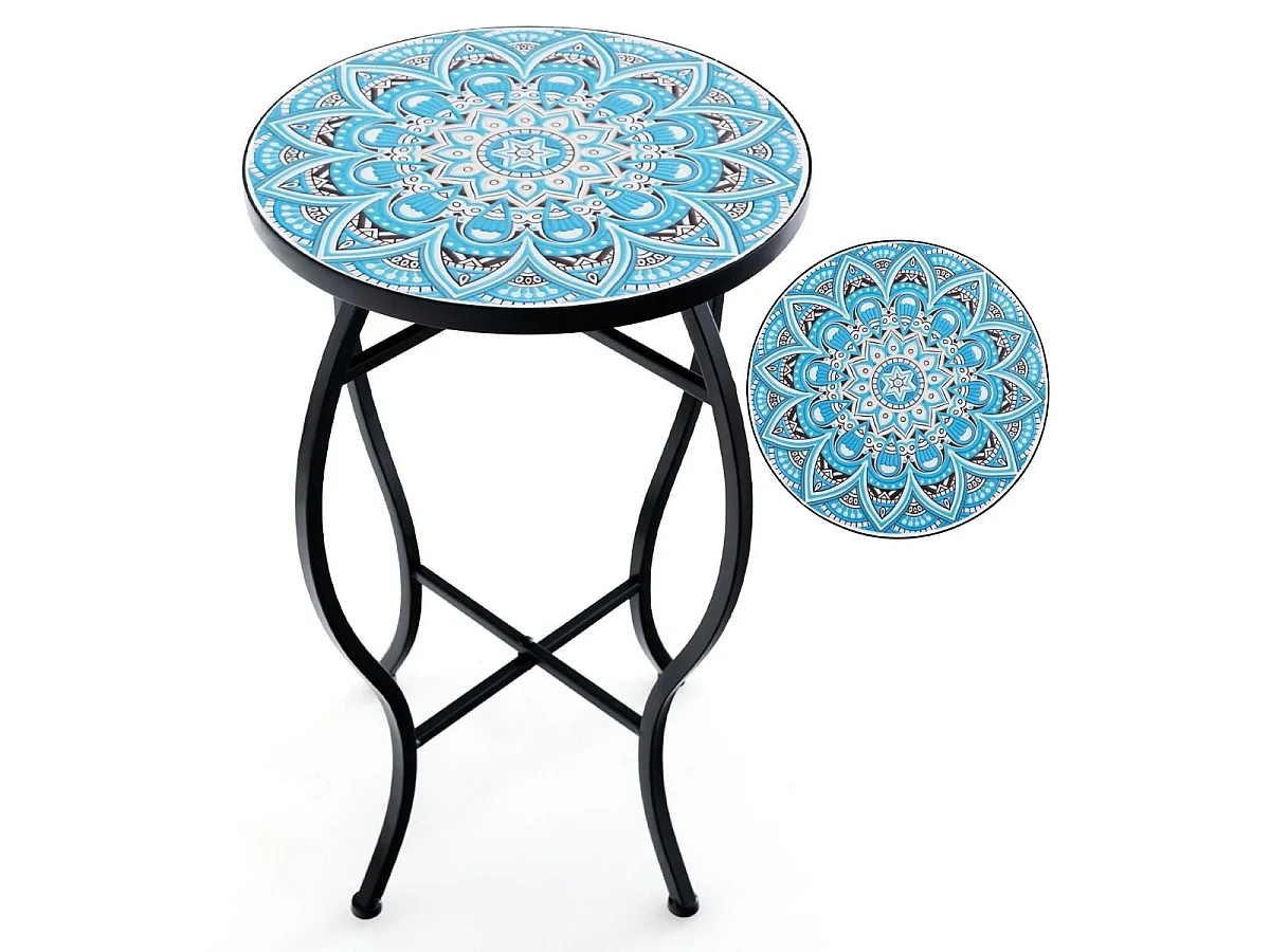 Litet trädgårdsbord, diameter 35 cm Trädgårdsbord