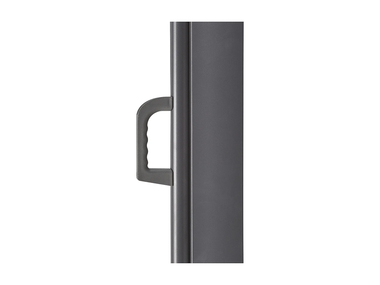 Brise-vent extensible - 190 x 300 cm - gris clair