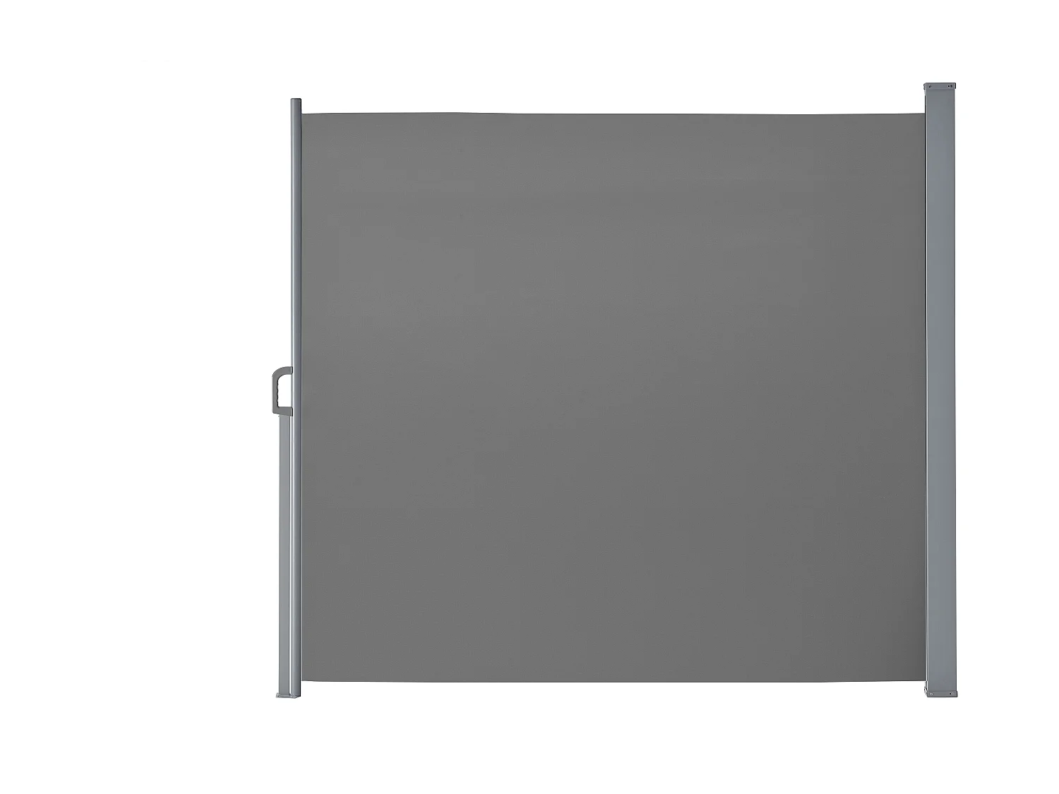 Uittrekbaar windscherm - 190 x 300 cm - antraciet