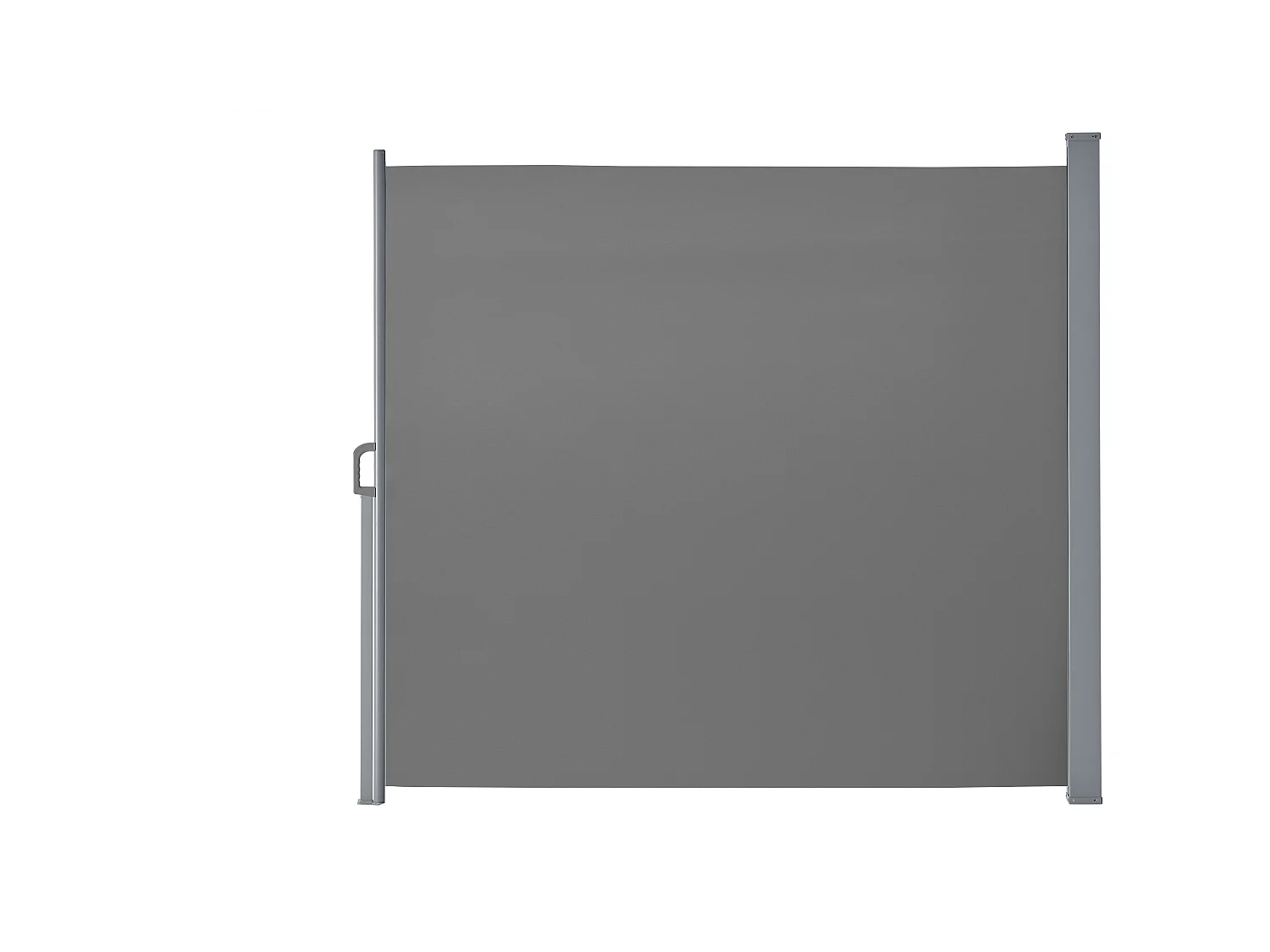 Brise-vent extensible - 190 x 300 cm - anthracite
