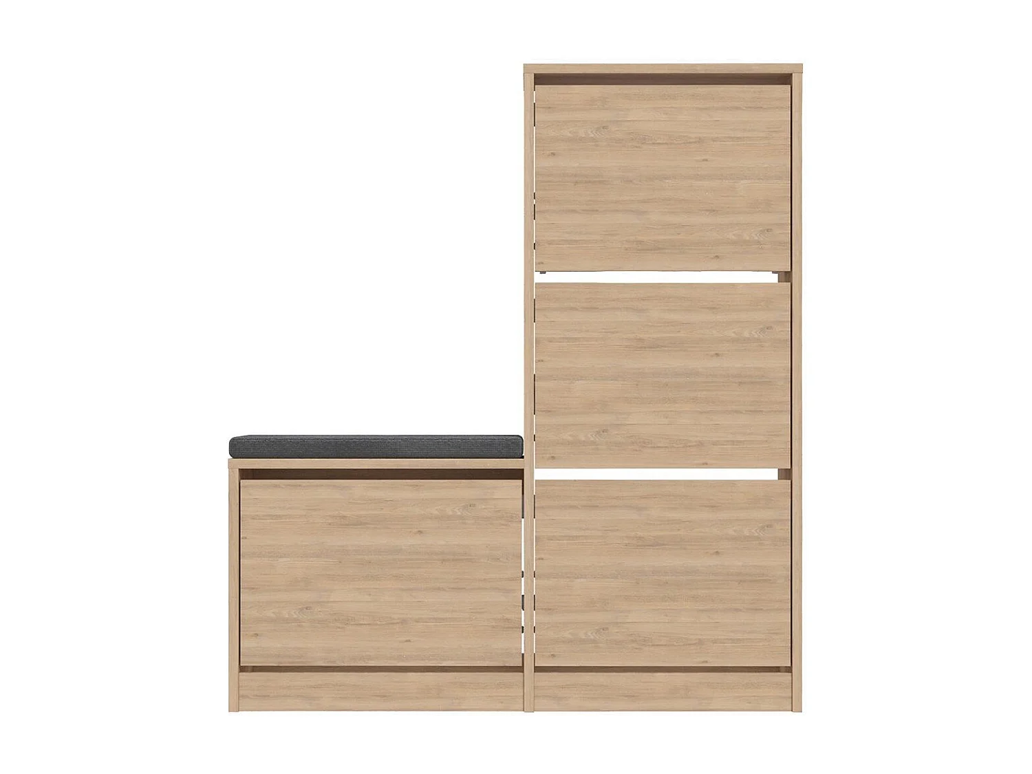 Schoenenkast 4 deuren L105 cm - Dude