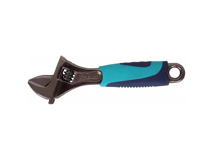 Clé à molette bimatières ergonomique 200 mm