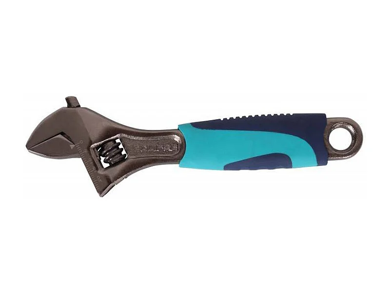 Clé à molette bimatières ergonomique 250 mm