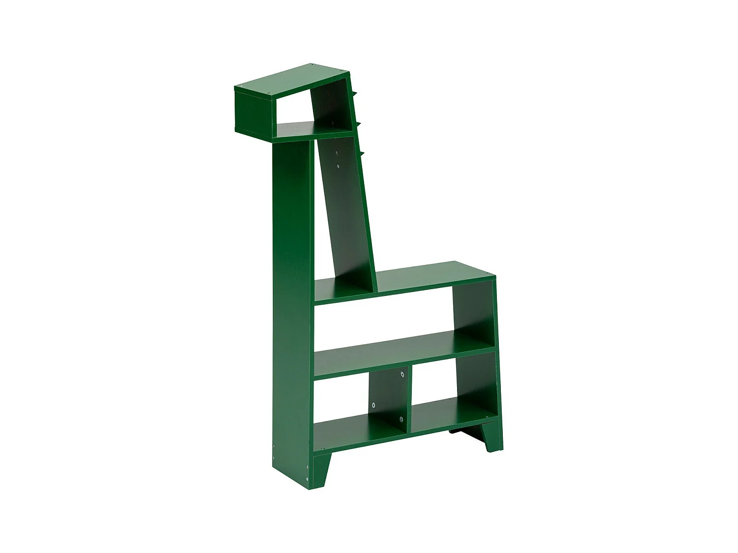 Meuble Etagère de rangement Dinosaure en Bois Vert