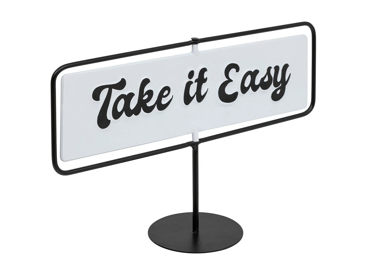 Déco à poser Recto-verso "Good vibes" et "Take it easy"