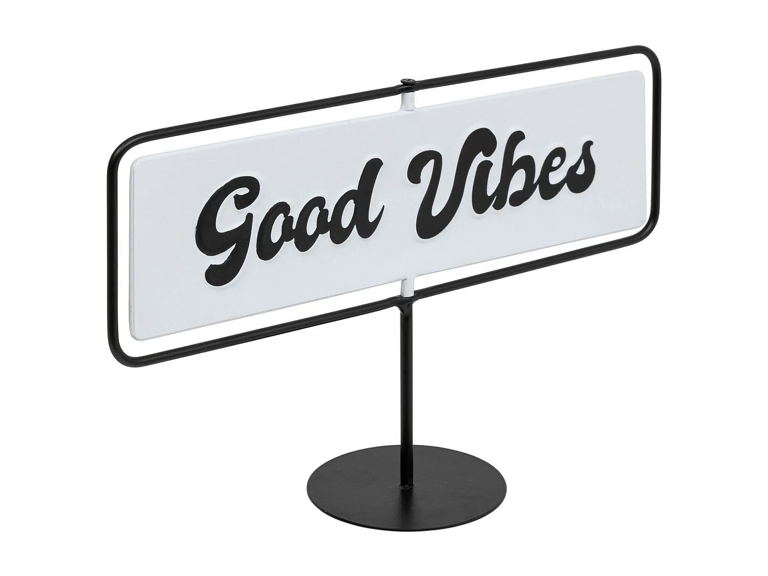 Déco à poser Recto-verso "Good vibes" et "Take it easy"