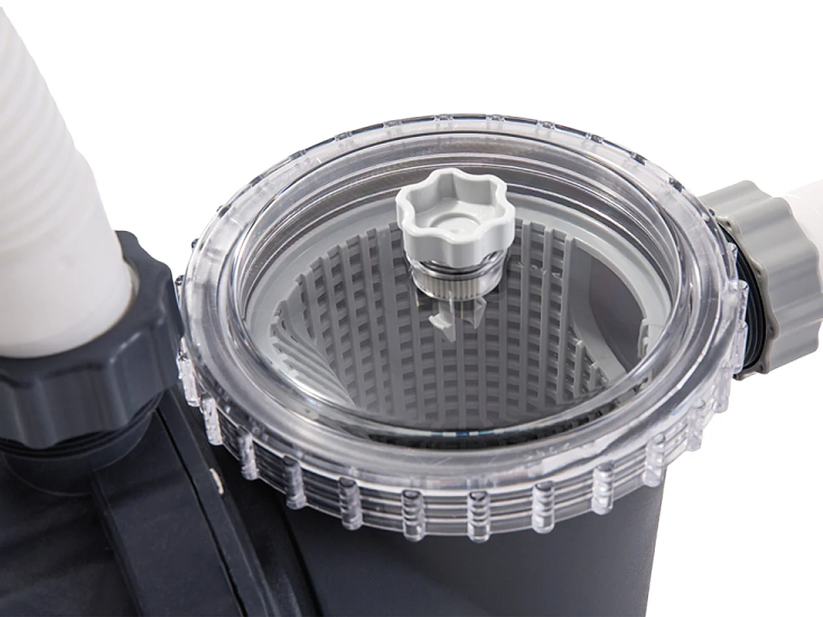 Combiné groupe de filtration à sable 6 m³/h + stérilisateur au sel QX2100 - Intex