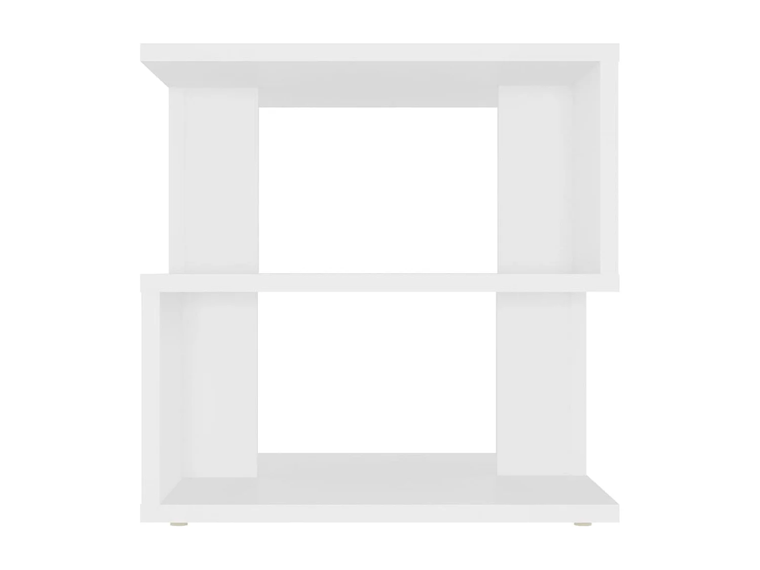 Table d'appoint Blanc 40x40x40 cm Aggloméré