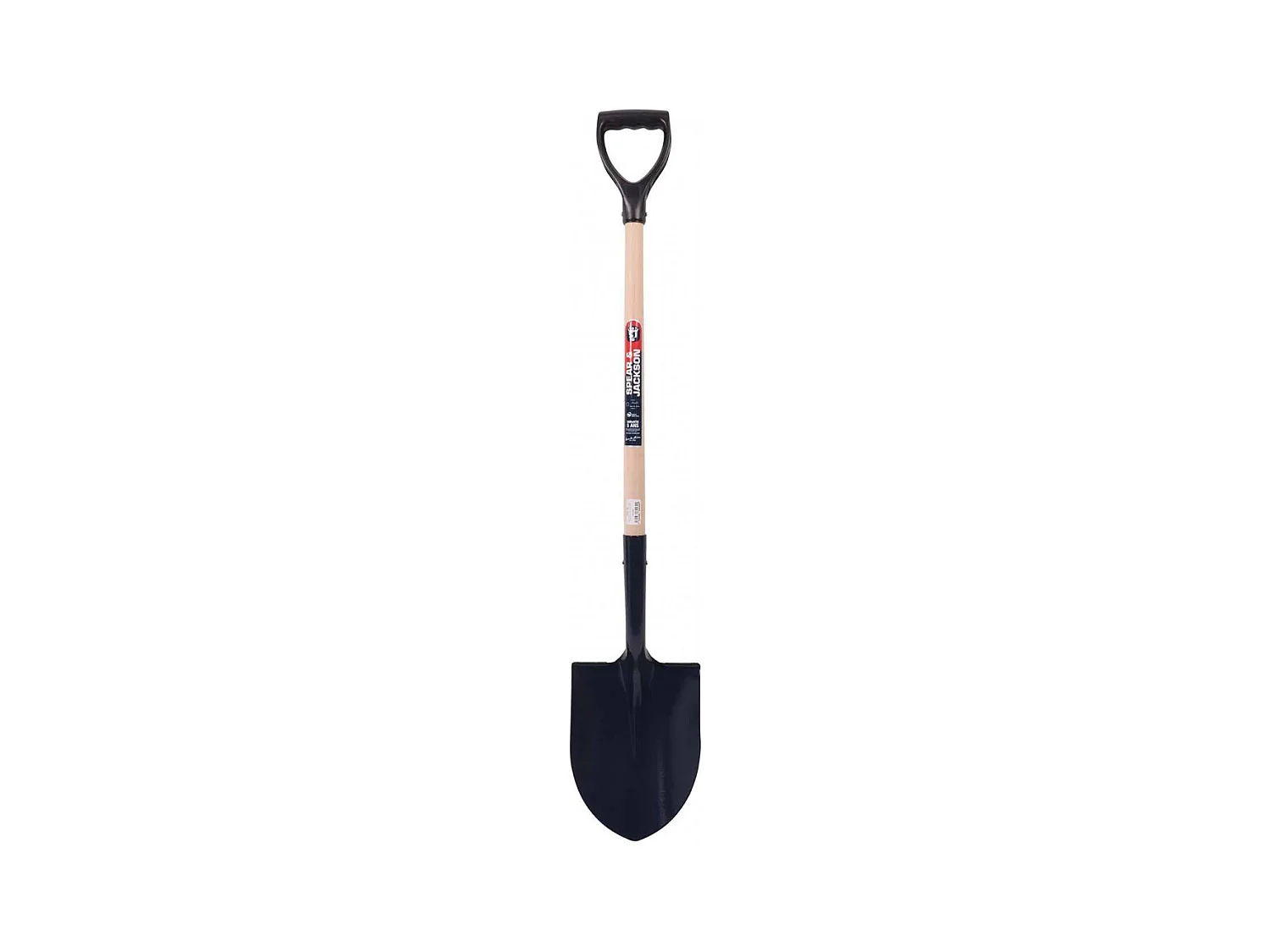 Pelle de bord 21 cm manche en bois et poignée plastique