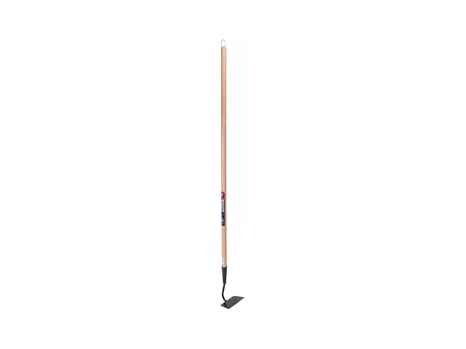 Binette lame dentelée et manche en bois 14 cm
