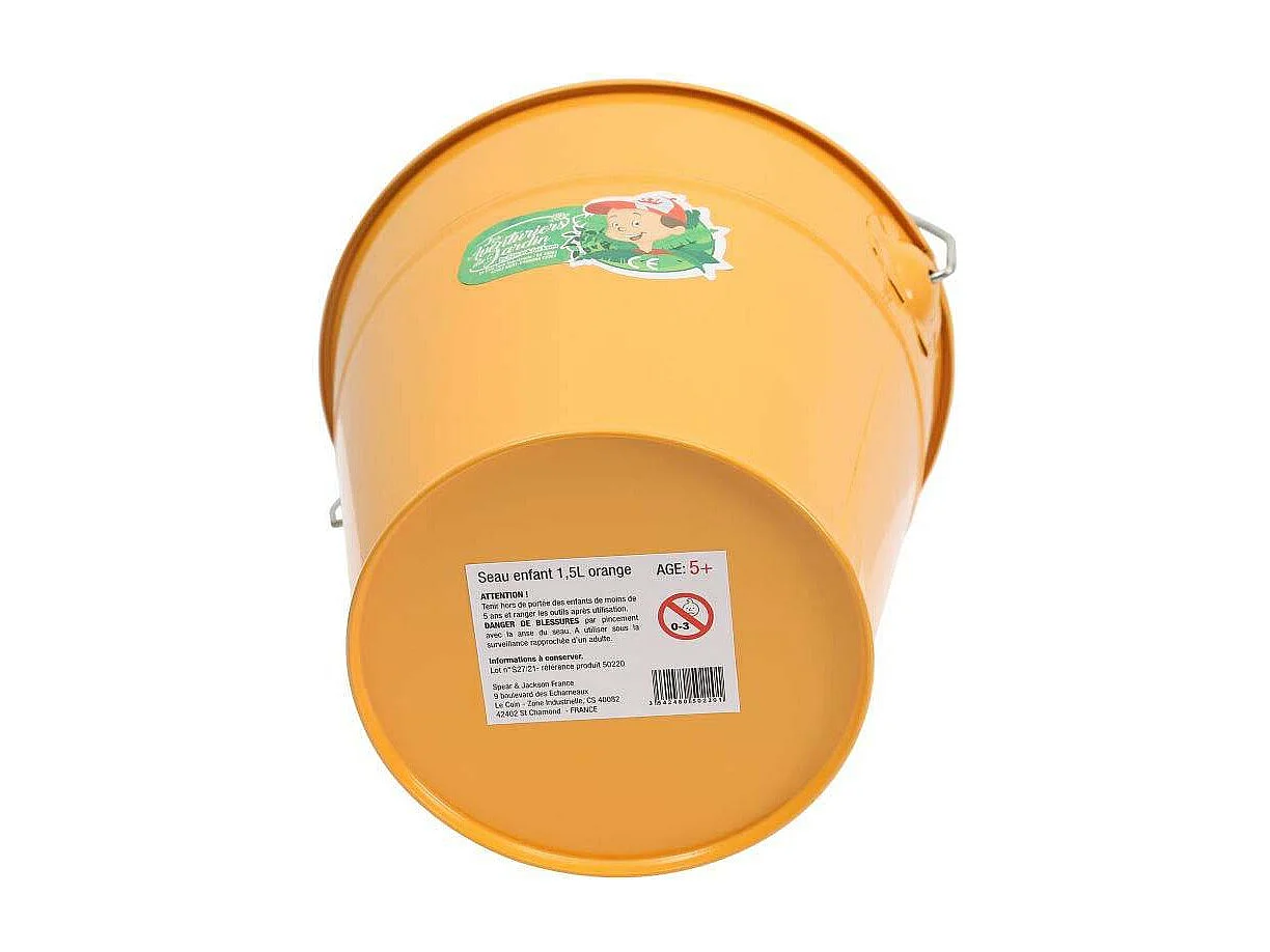 Seau pour enfant en métal Gary