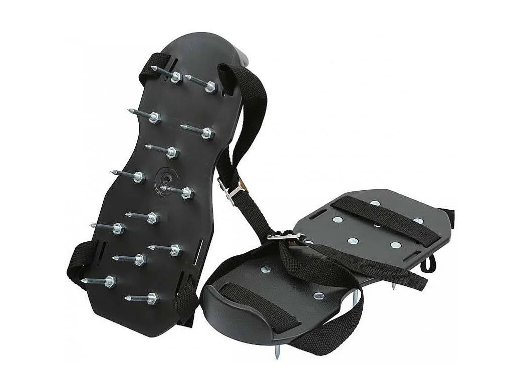 Patins aérateurs en plastique et acier