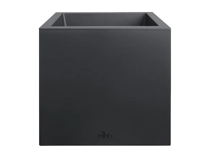Vivo Next Square 40 Blumenkasten – Schwarz Ø 39 x 38 cm – 100 % recycelt