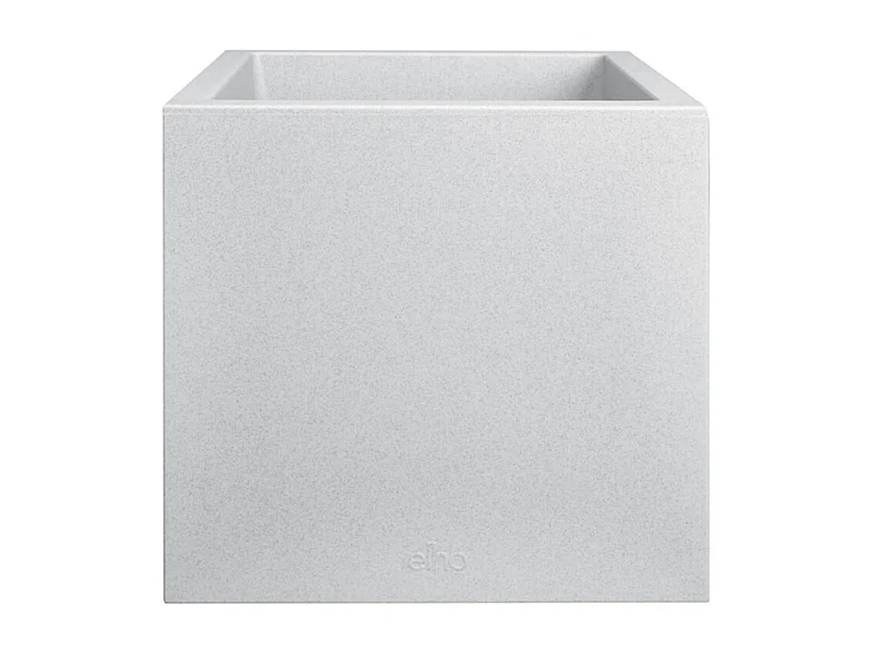 Vivo Next Square 40 Blumenkasten – Grau Ø 39 x 38 cm – 100 % recycelt