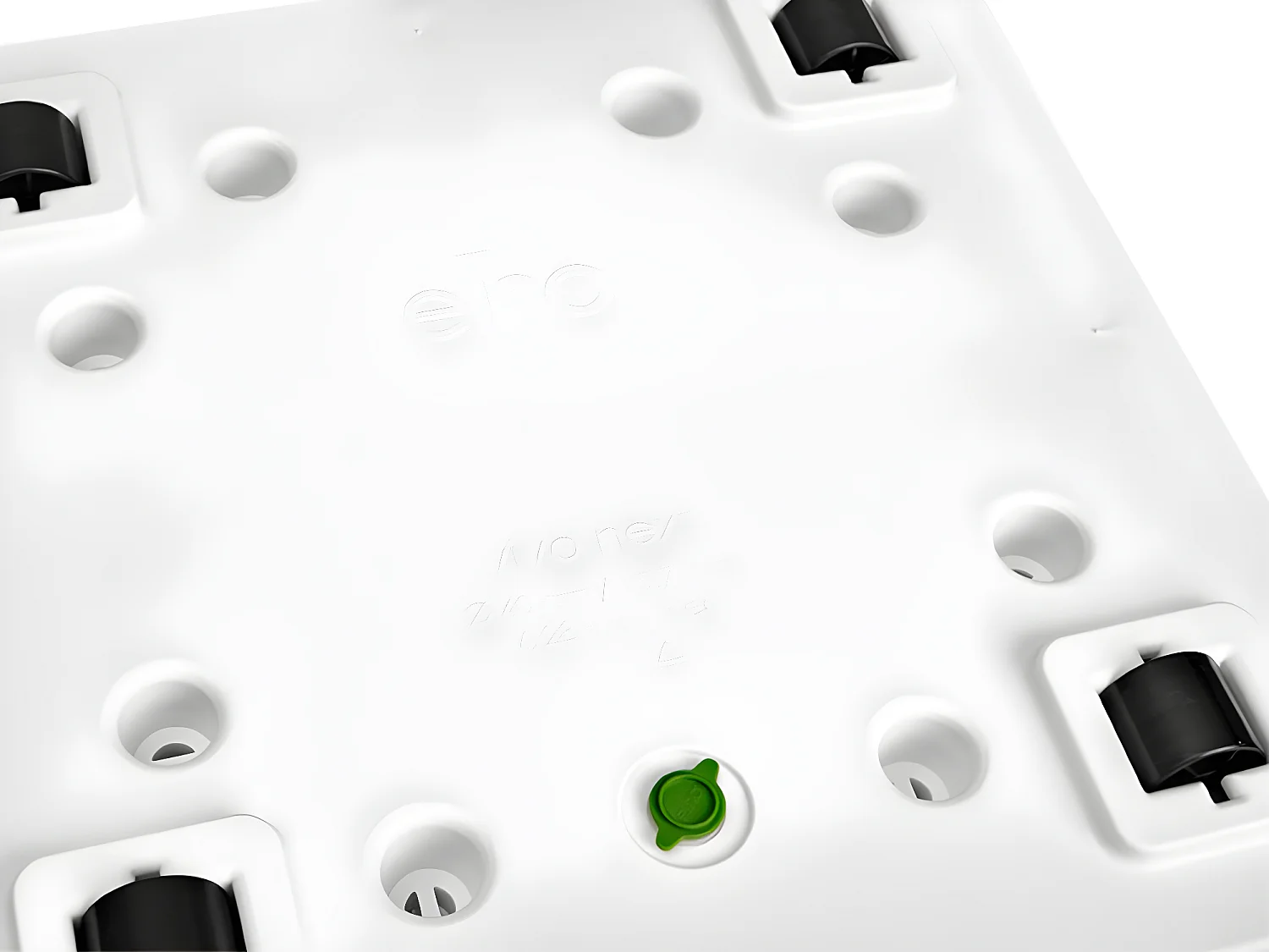 Jardinière carré en plastique 30 x 30 cm Elho Vivo Next Square blanc