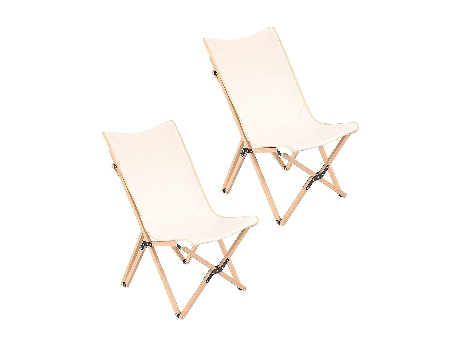 Liegestuhl (2er Set)