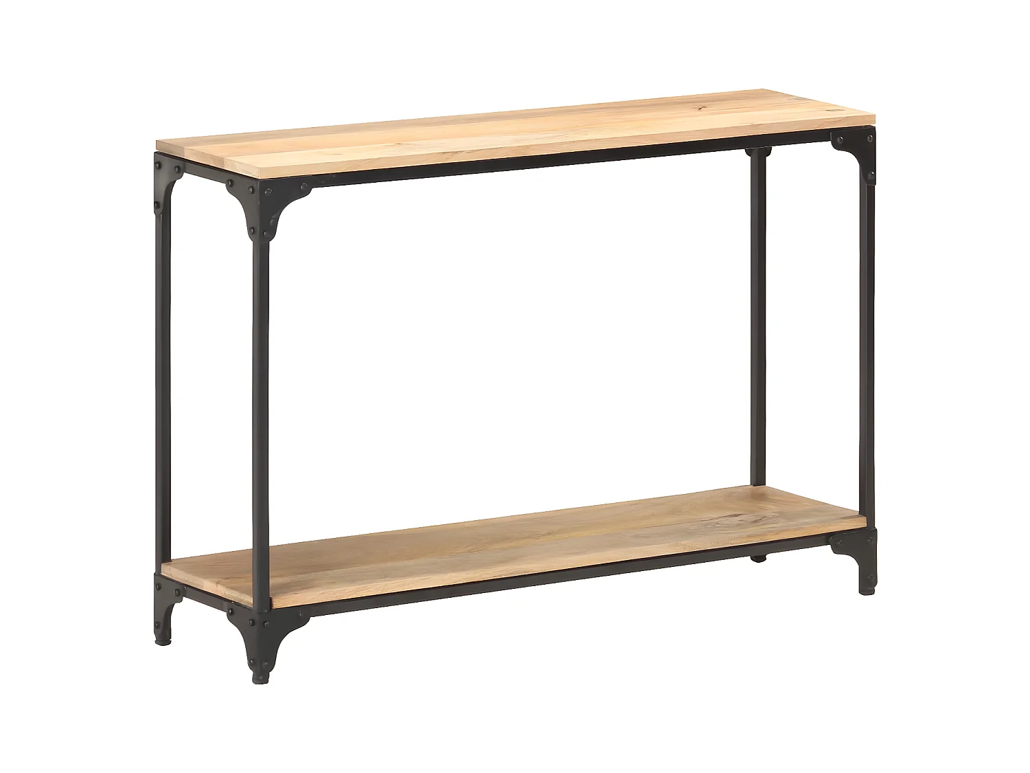 Table console 110x30x75 cm Bois de manguier massif