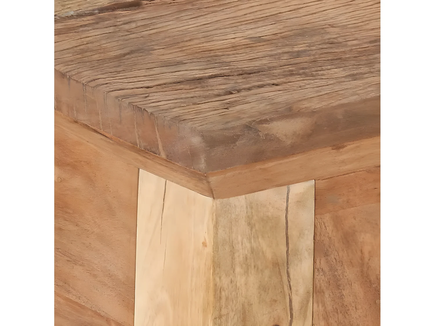 Table console 90,5x30x75 cm Bois d'acacia et de récupération