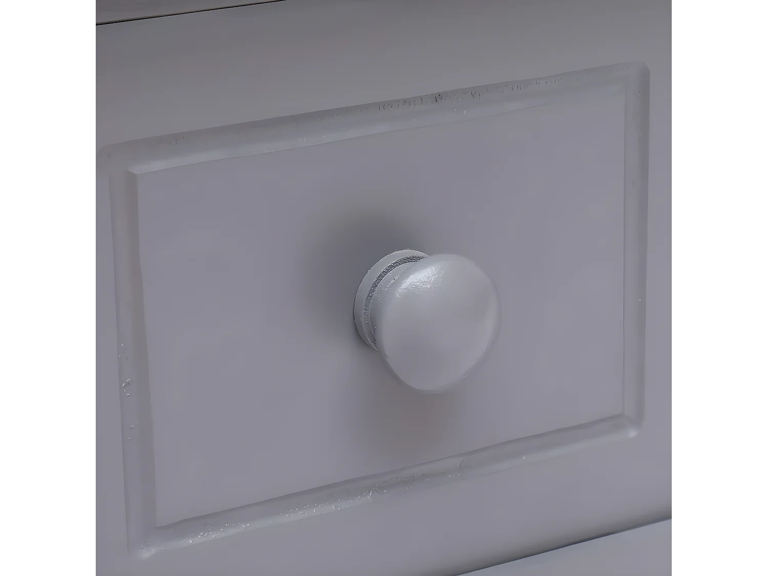 Table d'appoint Gris 40x40x40 cm Bois de Paulownia