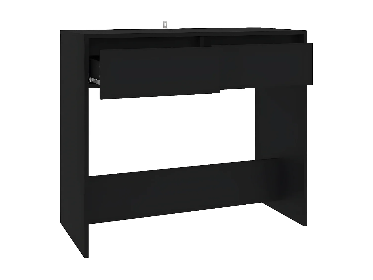 Table console Noir 89x41x76,5 cm Acier