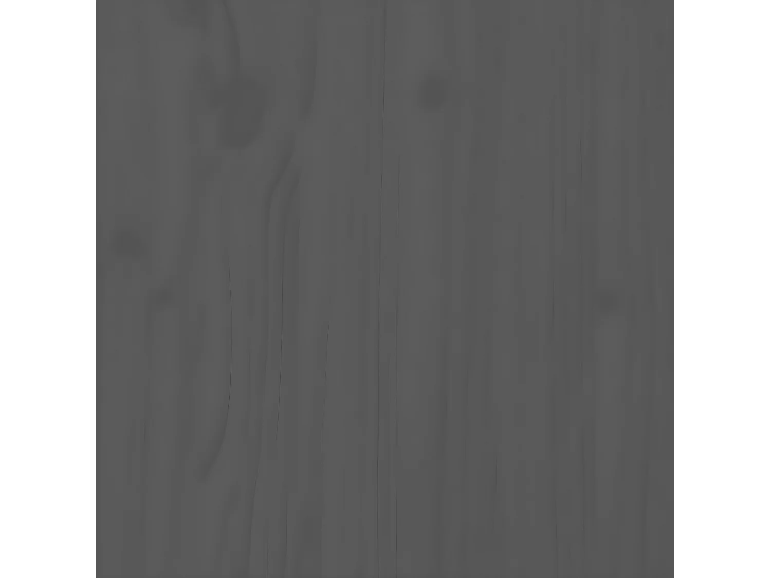 Table console Gris 114x40x75 cm Bois massif de pin