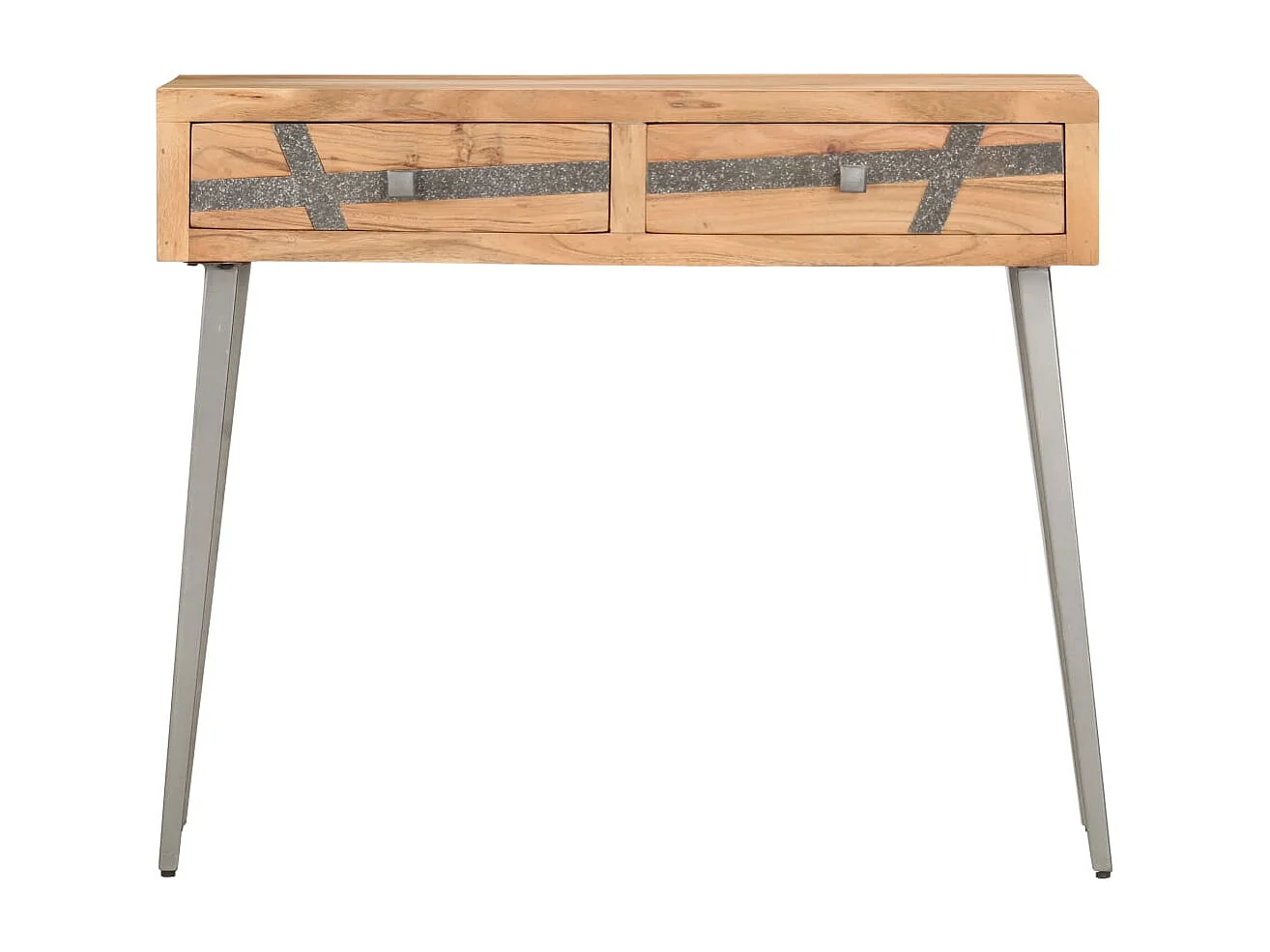 Table console 90 x 30 x 75 cm Bois d'acacia massif