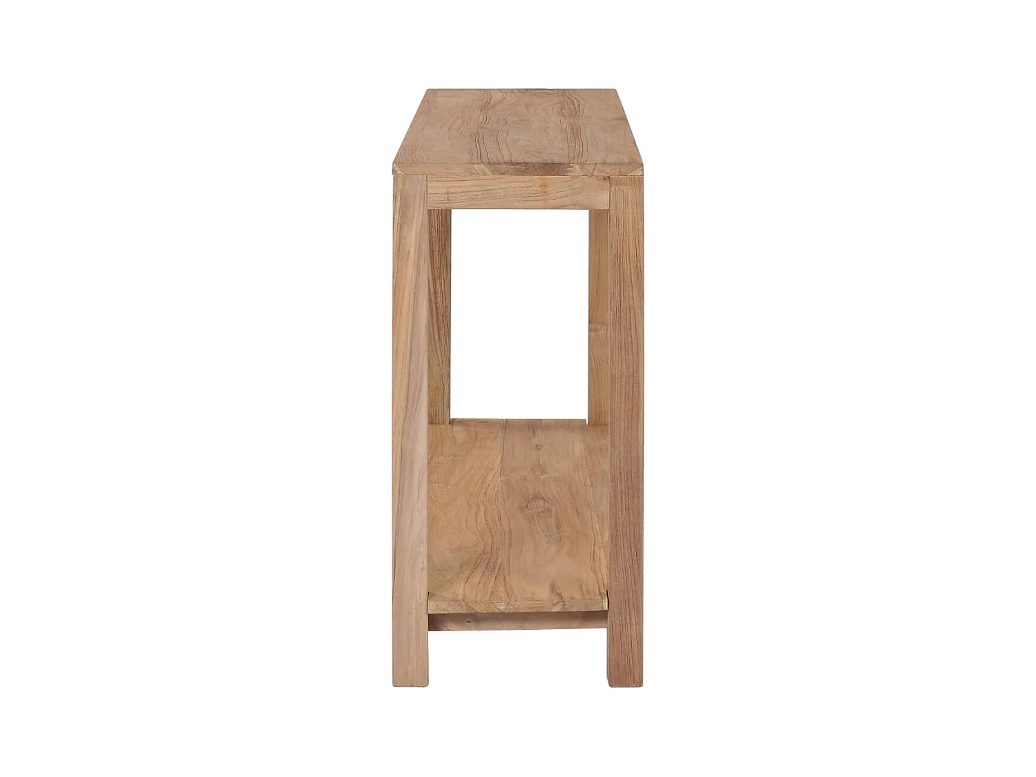 Table console 120 x 35 x 75 cm Bois de teck massif