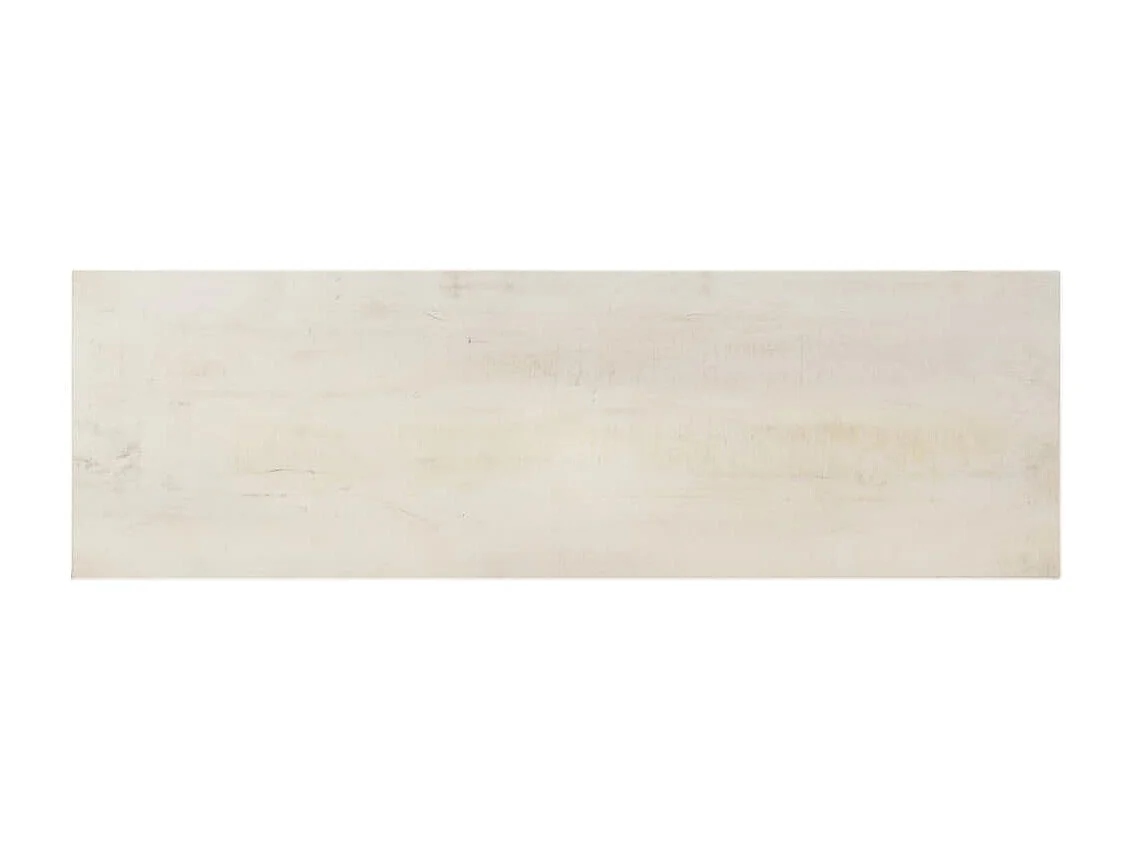 Table console Blanc 115x35x77 cm Bois de manguier brut