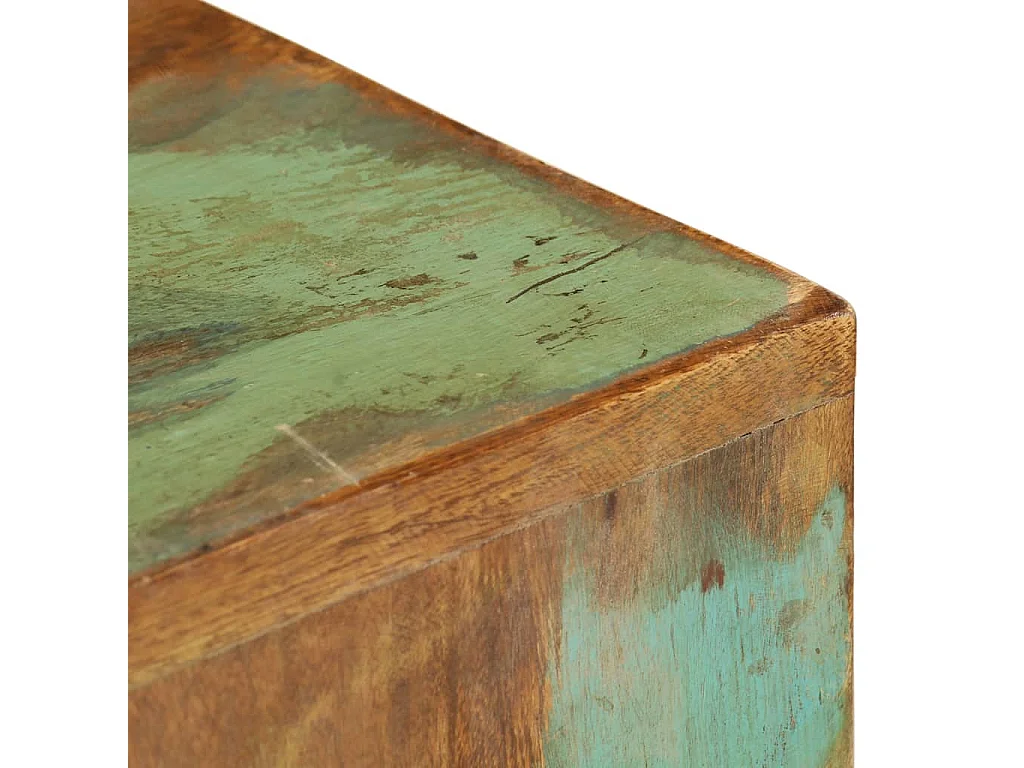 Tables d'appoint 2 pièces Bois de récupération massif