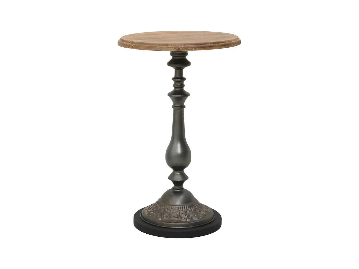 Table d'appoint Bois de sapin massif 40 x 64 cm Marron