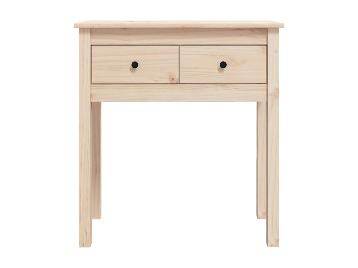 Table console 70x35x75 cm Bois massif de pin